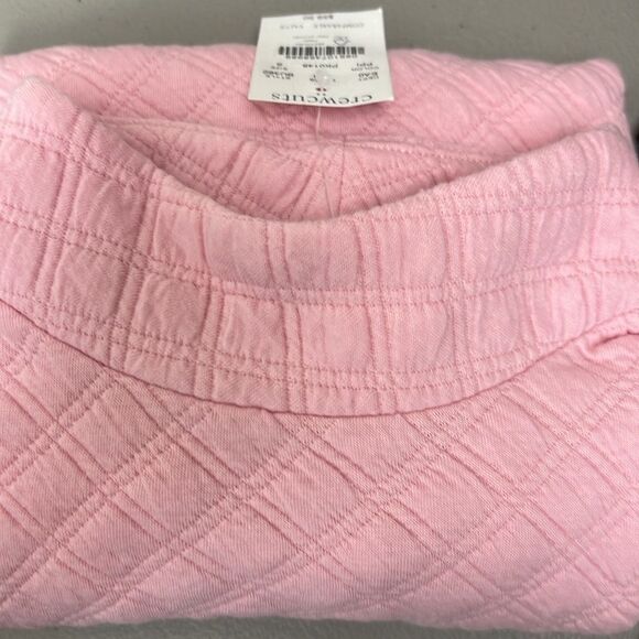 Crewcuts factory bu362 pink Girls' quilted mockneck pullover sie Small NWT - Picture 6 of 6